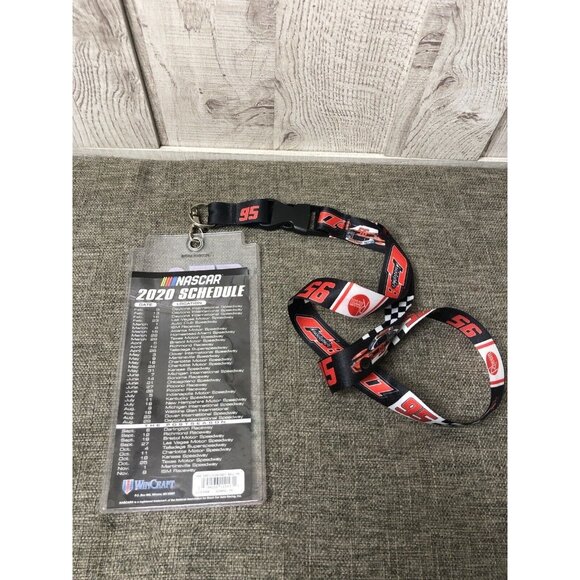 WinCraft #95 Christopher Bell 2020 Schedule Rheem Lanyard w/ Credential Holder - Picture 3 of 3